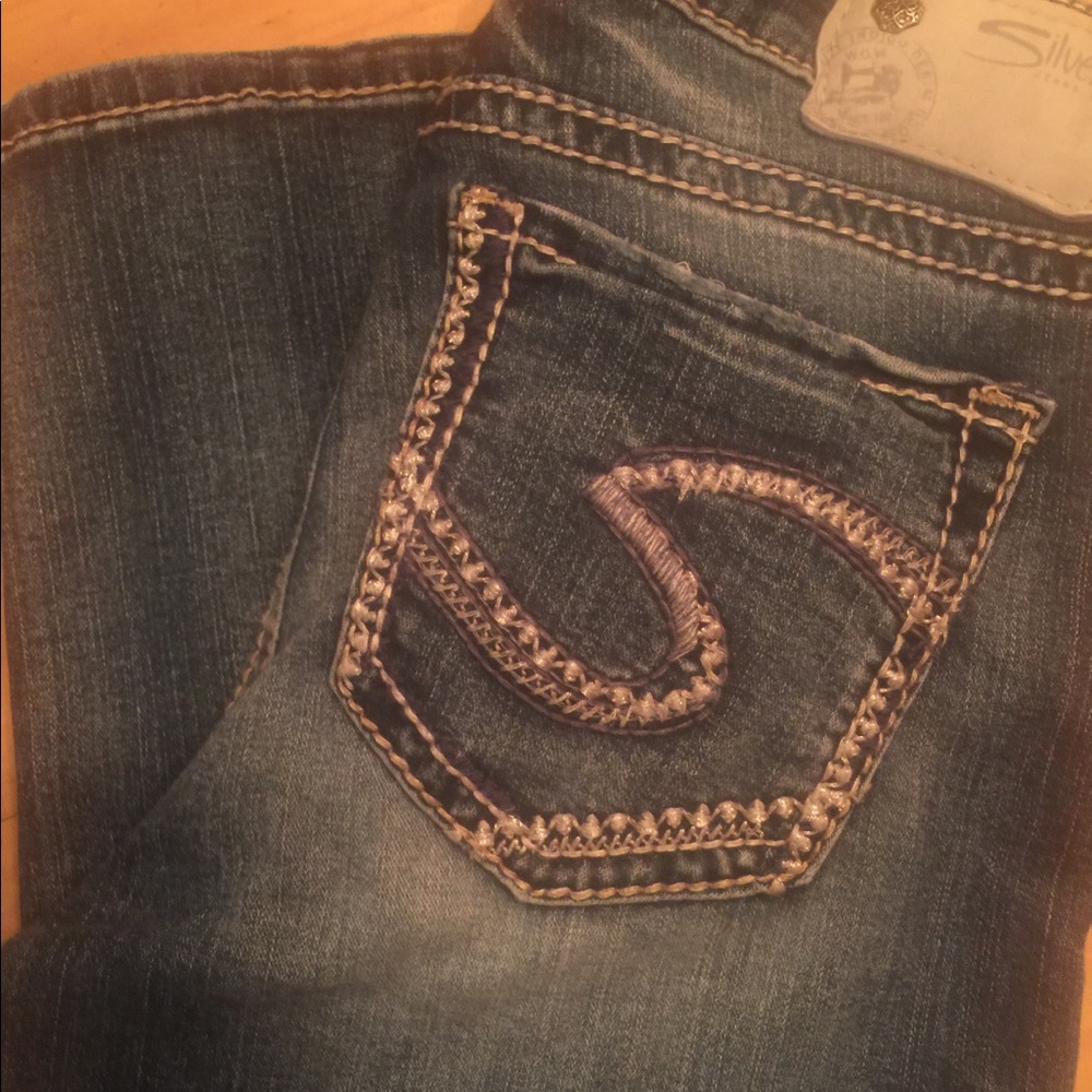 Silver Capris